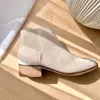 Let's See Style Women's Sienna Boots In Oat In Brown