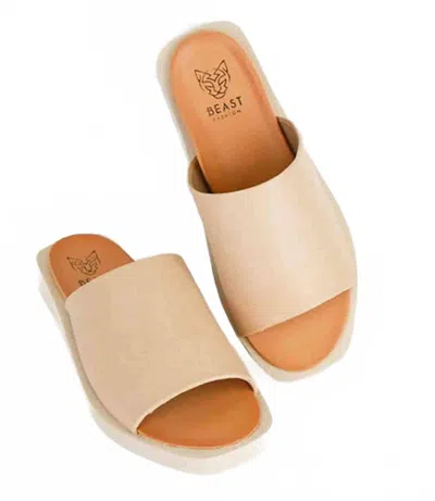 Let's See Style Women's Vivianne Sandals In Nude In Beige