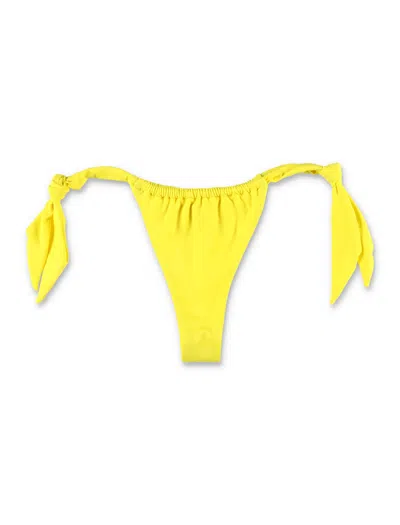 Let's Swim Mini Tie Side Bikini Bottom - Perfect For Summer Fun In Yellow