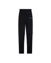 Let's Swim Men's Black  Cargo Joggers In Black