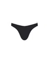 Let's Swim Men's Black Shark Tooth Ring Trunks In Black