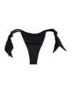 Let's Swim Lets Swim Tie Side Bikini Bottom In Black