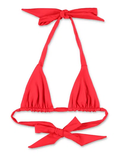 LET'S SWIM LETS SWIM TRIANGLE BIKINI TOP