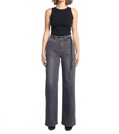 Letter To Juliet Gia High Rise Jeans In Shadow In Blue