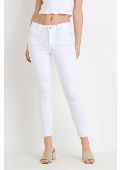 Letter To Juliet Verona Basic 5 Pocket Jeans In White