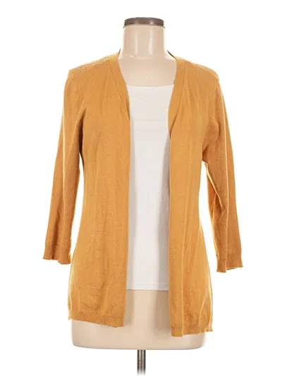 Pre-owned Lety & Me Cardigan Sweater In Brown