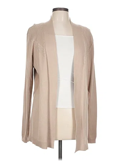 Pre-owned Lety & Me Cardigan Sweater In Brown