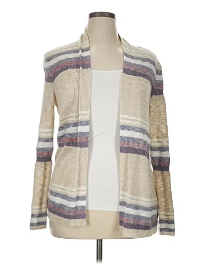Pre-owned Lety & Me Cardigan Sweater In Brown