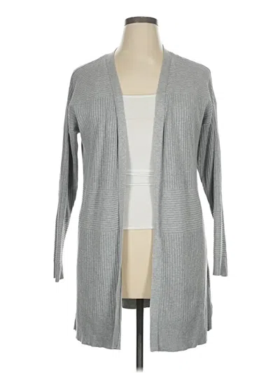 Pre-owned Lety & Me Cardigan Sweater In Gray
