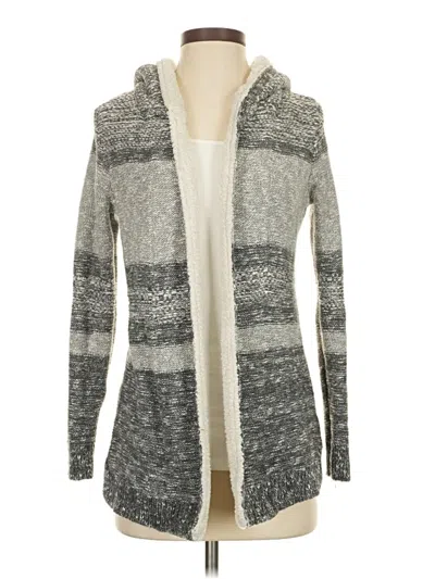 Pre-owned Lety & Me Cardigan Sweater In Gray