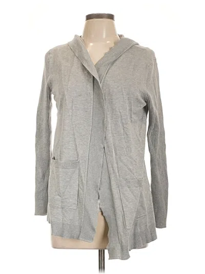Pre-owned Lety & Me Cardigan Sweater In Gray