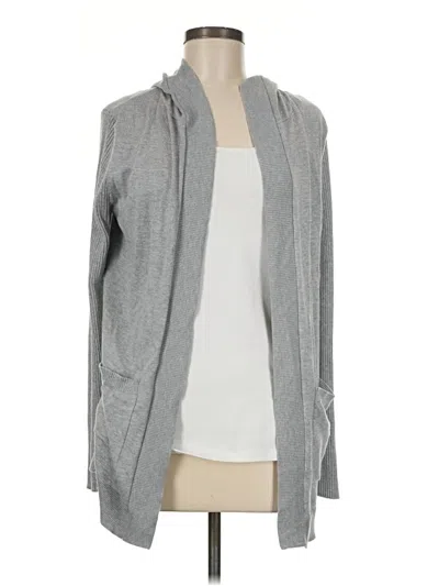 Pre-owned Lety & Me Cardigan Sweater In Gray