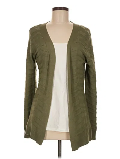 Pre-owned Lety & Me Cardigan Sweater In Green