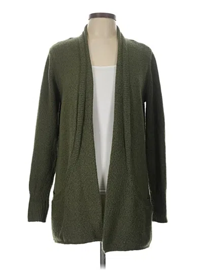 Pre-owned Lety & Me Cardigan Sweater In Green