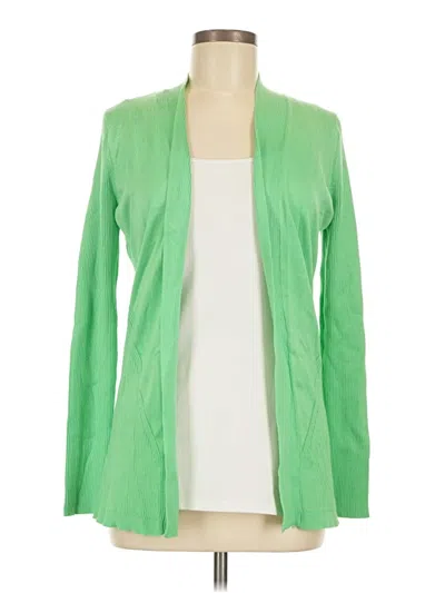 Lety & Me Cardigan Sweater In Green