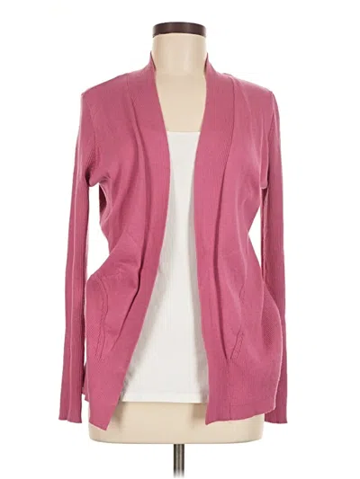 Pre-owned Lety & Me Cardigan Sweater In Pink