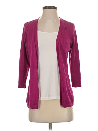 Pre-owned Lety & Me Cardigan Sweater In Pink