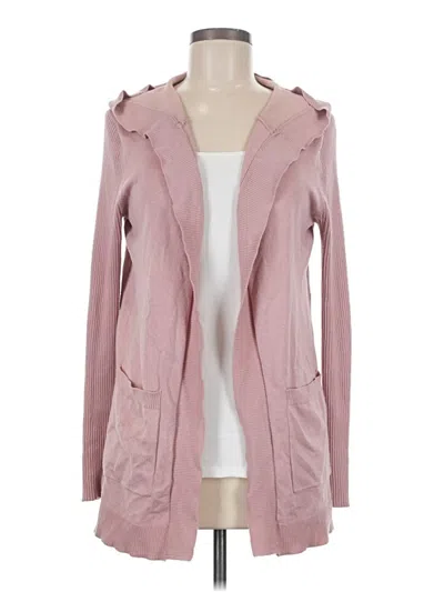 Pre-owned Lety & Me Cardigan Sweater In Pink