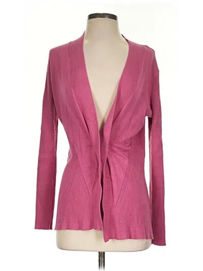 Pre-owned Lety & Me Cardigan Sweater In Pink