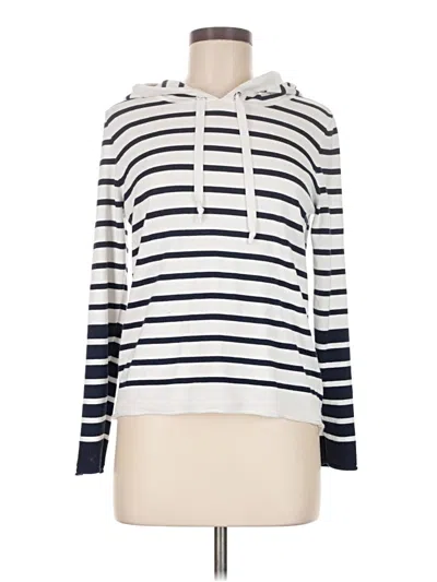 Pre-owned Lety & Me Pullover Hoodie In White