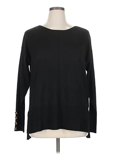 Pre-owned Lety & Me Pullover Sweater In Black