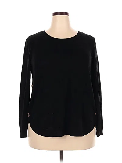 Pre-owned Lety & Me Pullover Sweater In Black