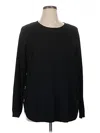 Lety & Me Pullover Sweater In Black