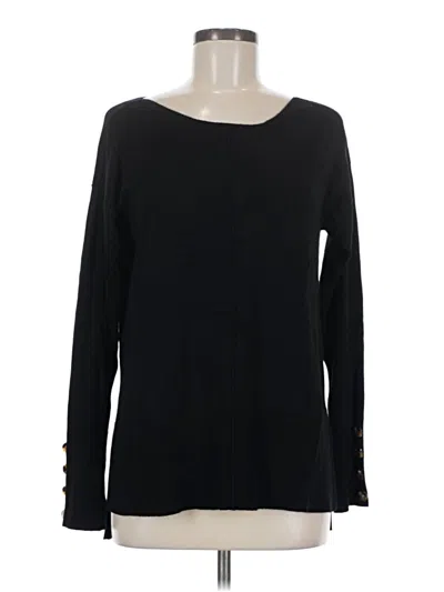 Pre-owned Lety & Me Pullover Sweater In Black