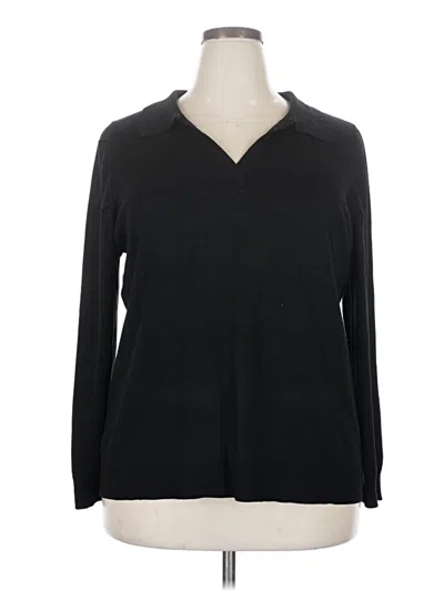 Pre-owned Lety & Me Pullover Sweater In Black