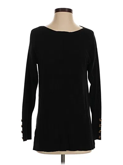 Pre-owned Lety & Me Pullover Sweater In Black