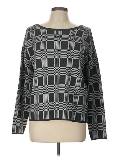 Lety & Me Pullover Sweater In Black