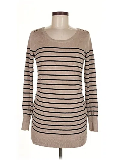 Pre-owned Lety & Me Pullover Sweater In Brown