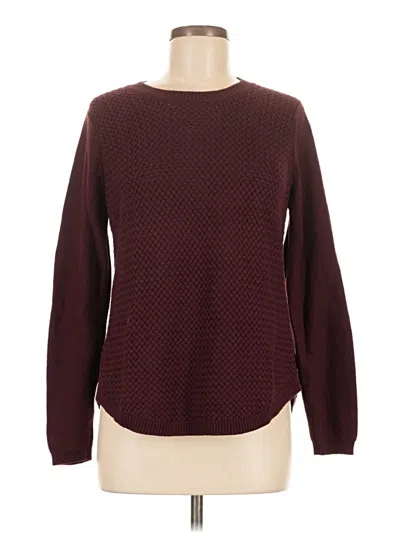 Pre-owned Lety & Me Pullover Sweater In Burgundy