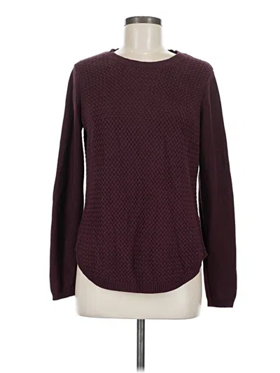 Pre-owned Lety & Me Pullover Sweater In Burgundy