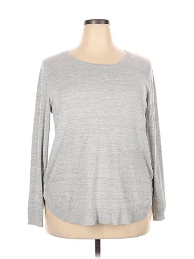 Pre-owned Lety & Me Pullover Sweater In Gray