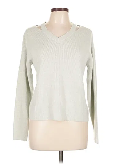 Pre-owned Lety & Me Pullover Sweater In Gray