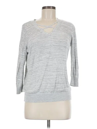 Pre-owned Lety & Me Pullover Sweater In Gray