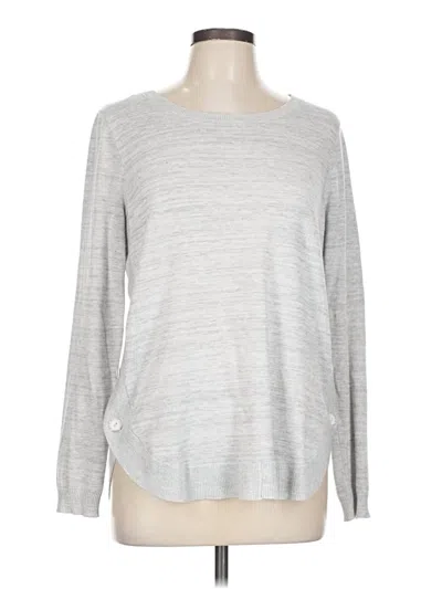 Pre-owned Lety & Me Pullover Sweater In Gray