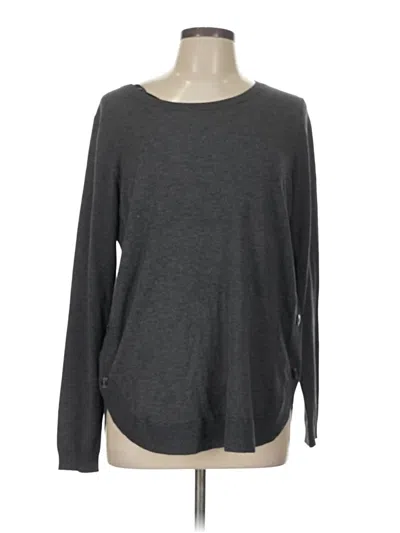 Pre-owned Lety & Me Pullover Sweater In Gray