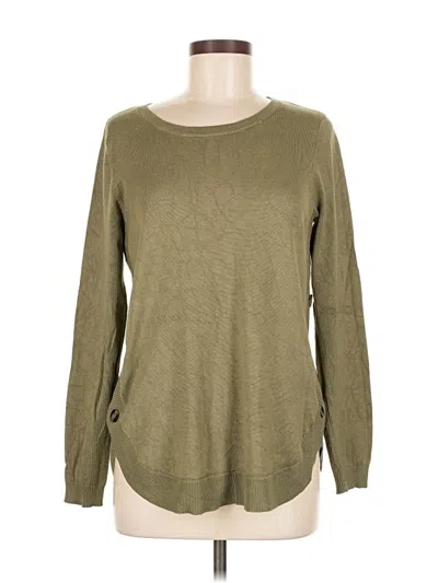 Pre-owned Lety & Me Pullover Sweater In Green