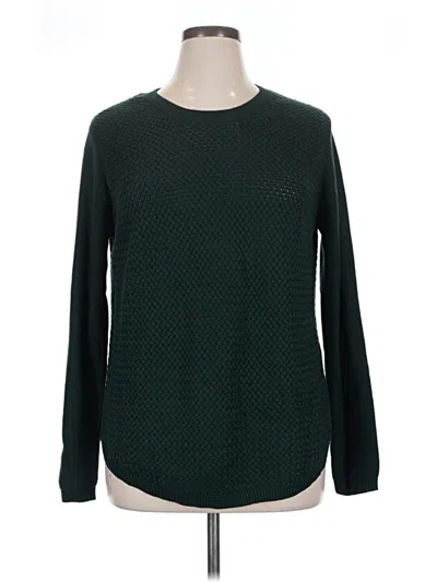 Pre-owned Lety & Me Pullover Sweater In Green