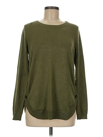 Pre-owned Lety & Me Pullover Sweater In Green