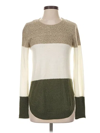 Pre-owned Lety & Me Pullover Sweater In Green