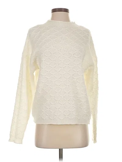 Pre-owned Lety & Me Pullover Sweater In Ivory