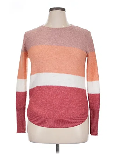 Pre-owned Lety & Me Pullover Sweater In Pink