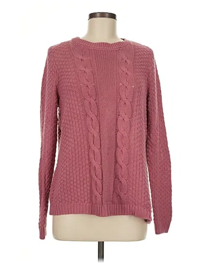 Pre-owned Lety & Me Pullover Sweater In Pink
