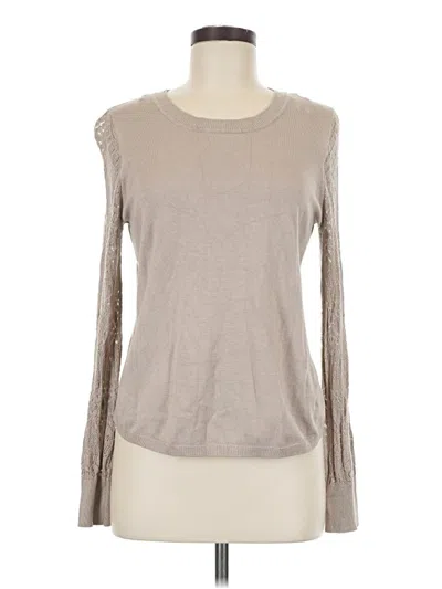 Pre-owned Lety & Me Pullover Sweater In Tan