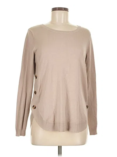 Pre-owned Lety & Me Pullover Sweater In Tan