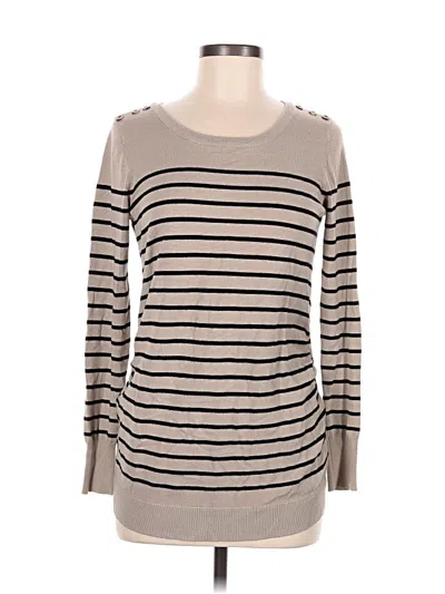 Pre-owned Lety & Me Pullover Sweater In Tan