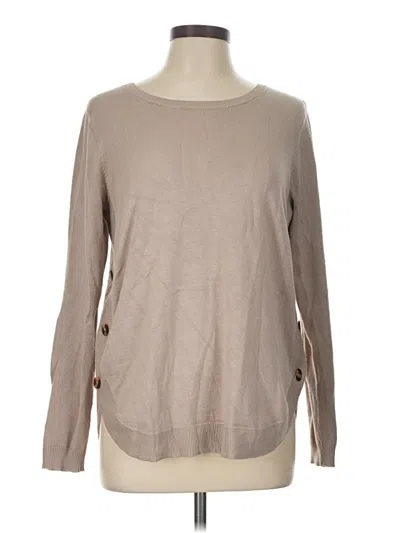 Pre-owned Lety & Me Pullover Sweater In Tan